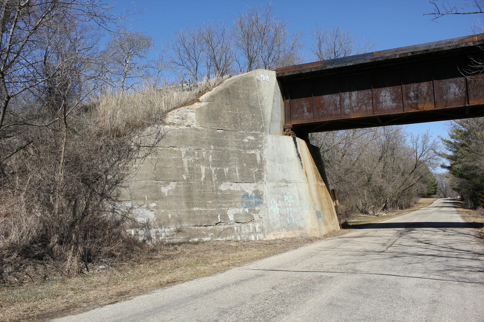 West abutment